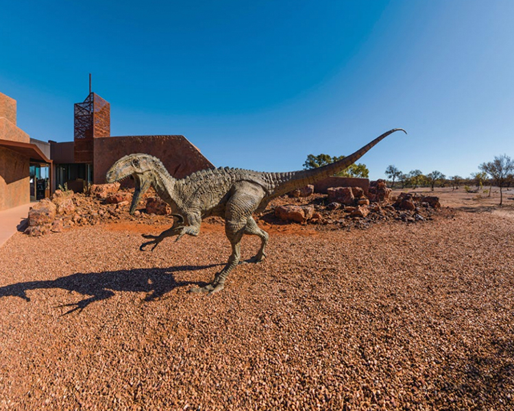 Australian Age of Dinosaurs in Winton - image courtesy of Outback Aussie Tours.